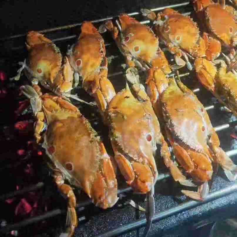 博贺鲜活的螃蟹公母混卖直播看货看称看大小顺丰冷链包邮到家