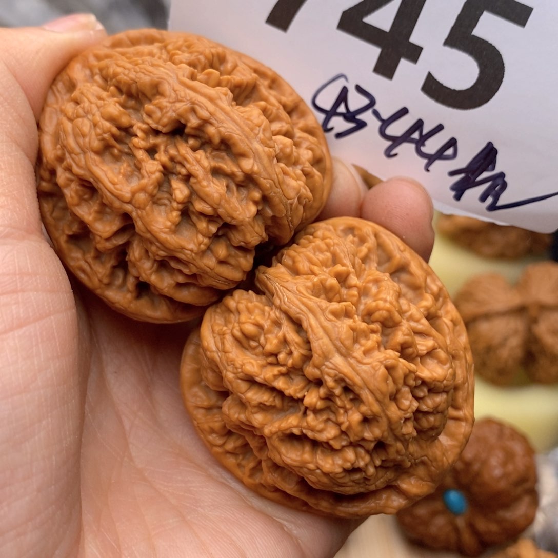 文玩核桃吊坠745号43-44粗筋