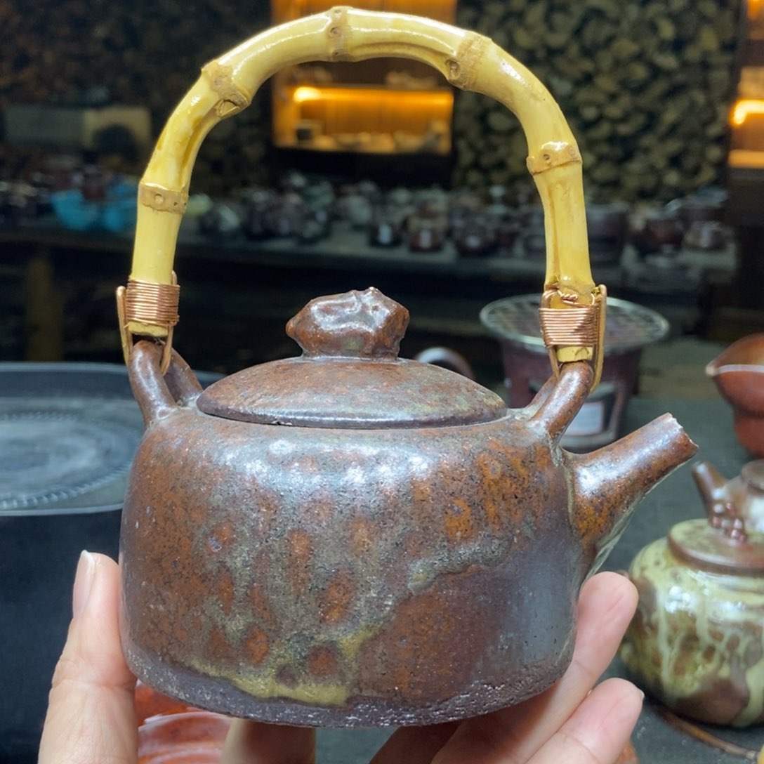 紫砂柴烧紫砂茶具