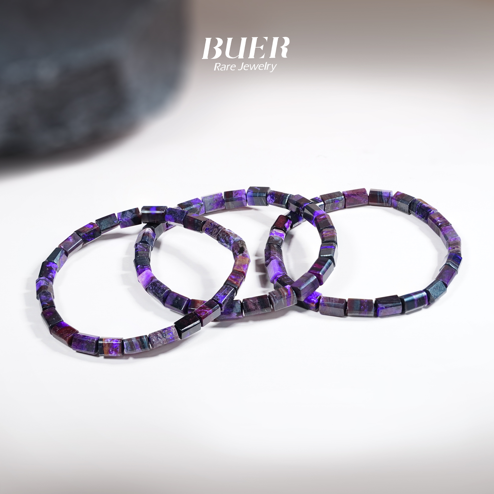 【不二】舒俱来丝绒四棱手串（多样性发其一）