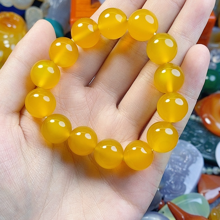 相***己玛瑙/玉髓未镶嵌玛瑙