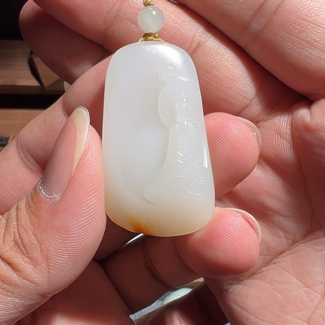 酷***玩和田玉未镶嵌颈饰