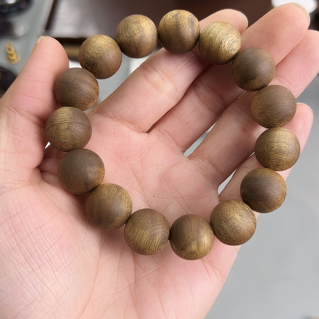 沉香沉香香囊海南白棋1.4mm圆珠单圈24克➕多样性发一
