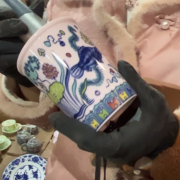 陶摆件景德镇高温陶瓷74