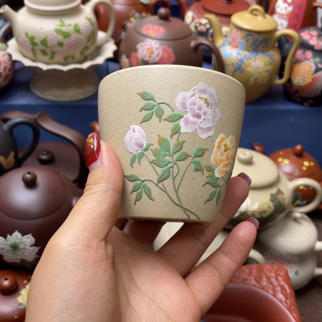 茶杯紫砂紫砂主人杯150cc