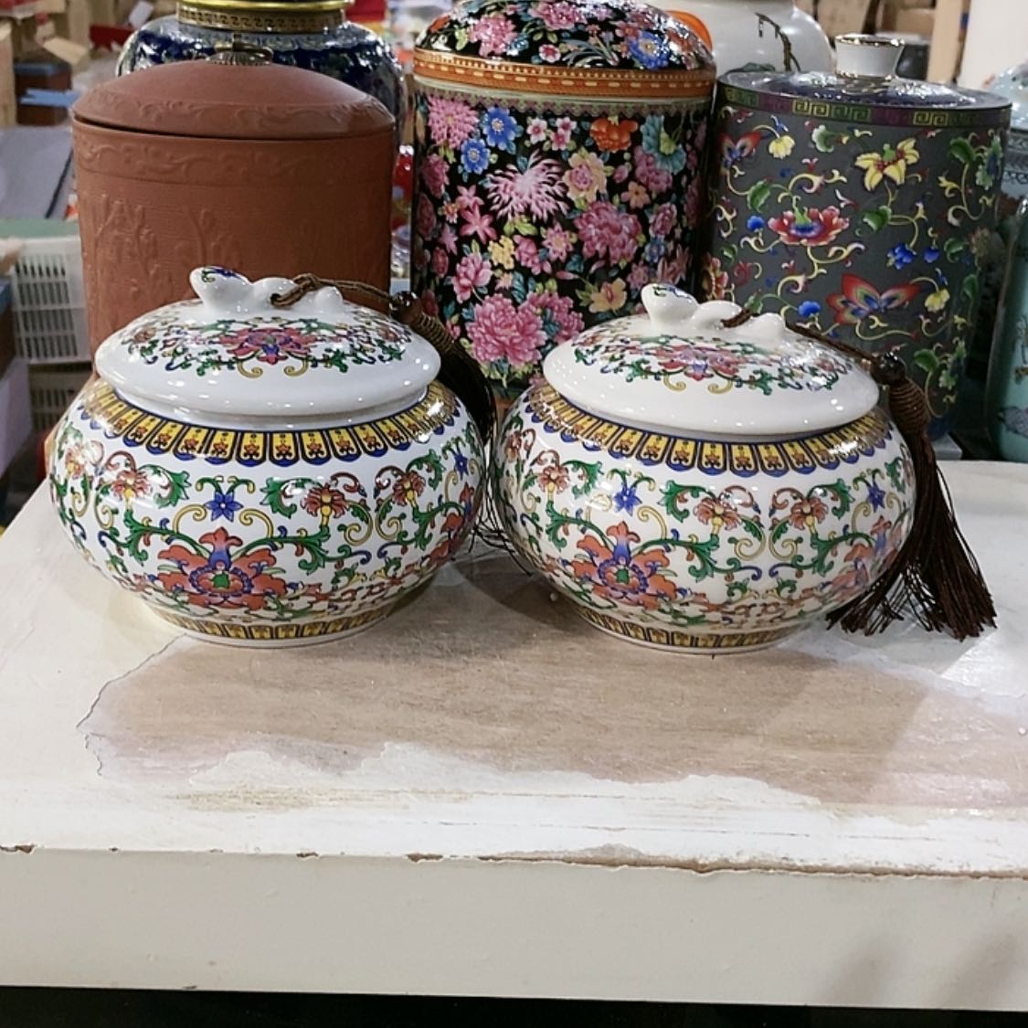 【闪购商品】罐茶叶罐陶瓷茶叶罐