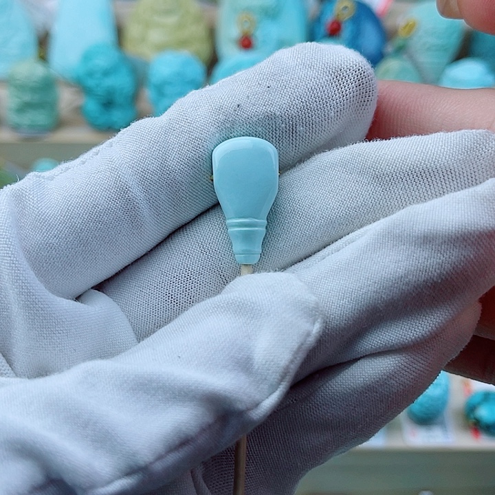 未镶嵌绿松石珠宝奇石