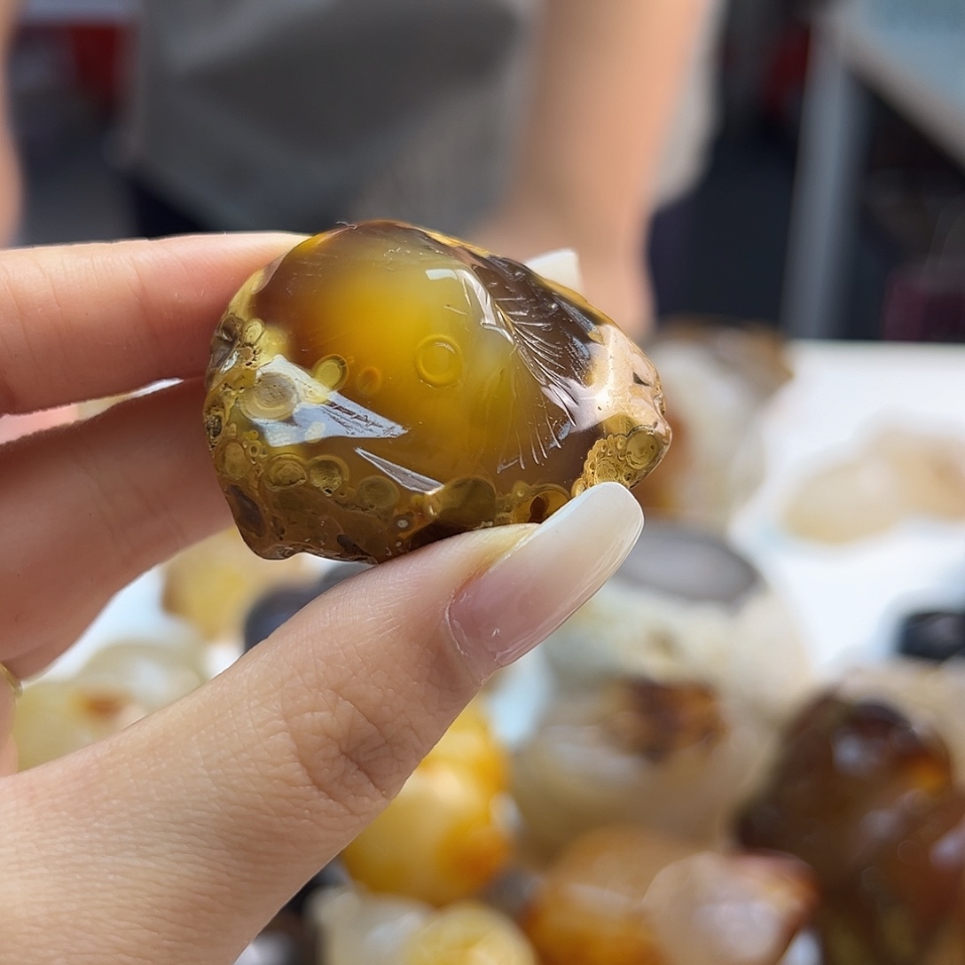 玛瑙/玉髓未镶嵌颈饰