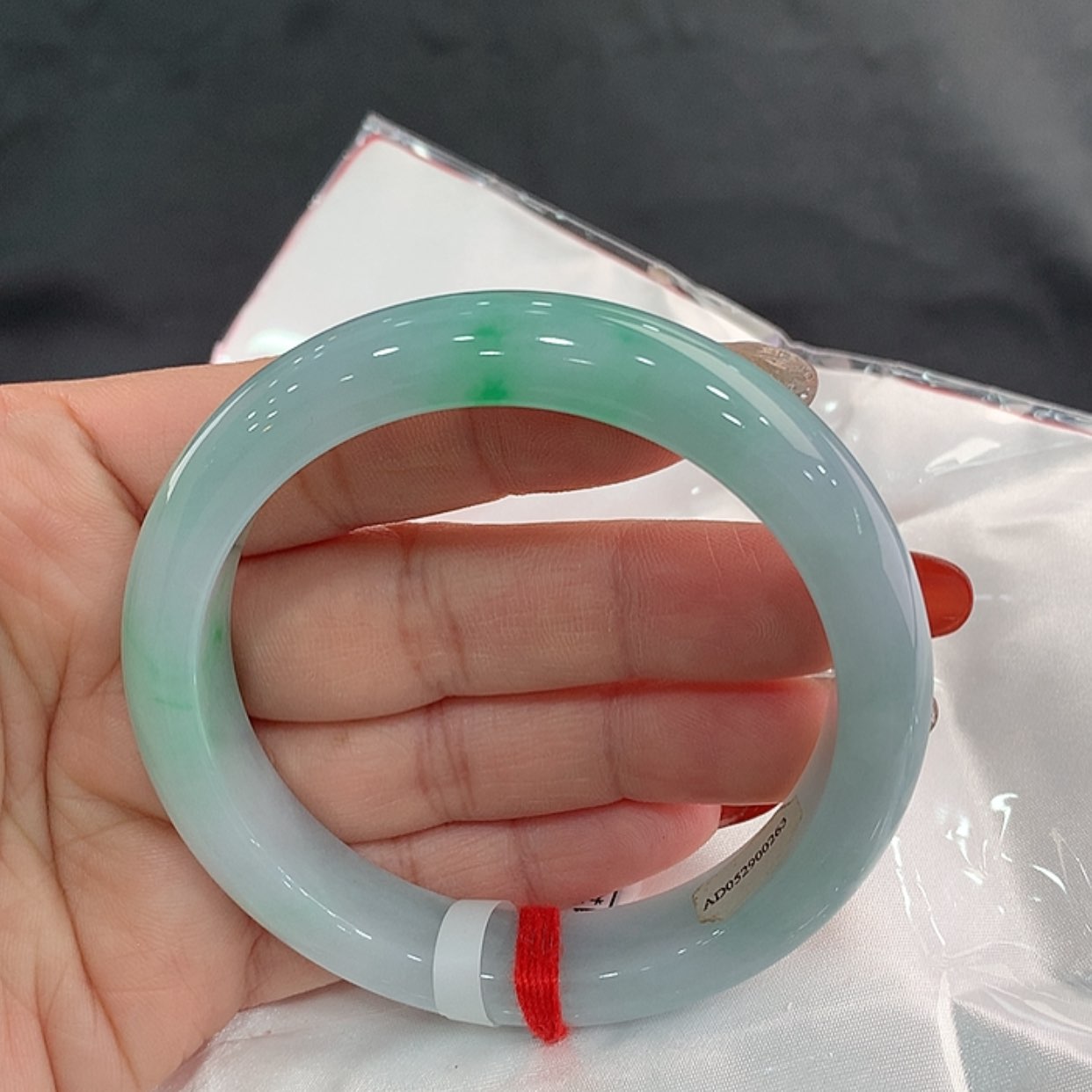 【闪购商品】翡翠手镯未镶嵌59.7，59/60