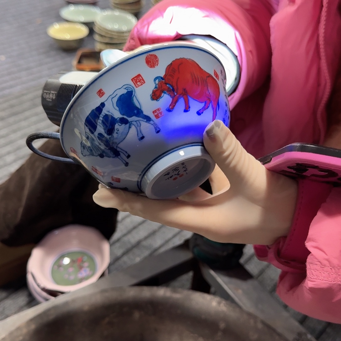 瓷摆件/////景德镇陶瓷瓷器。紫。