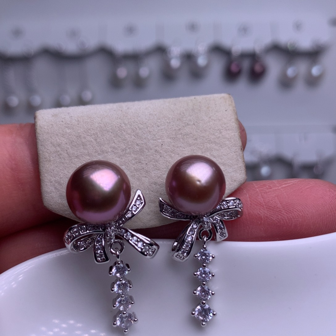 未镶嵌耳饰淡水珍珠