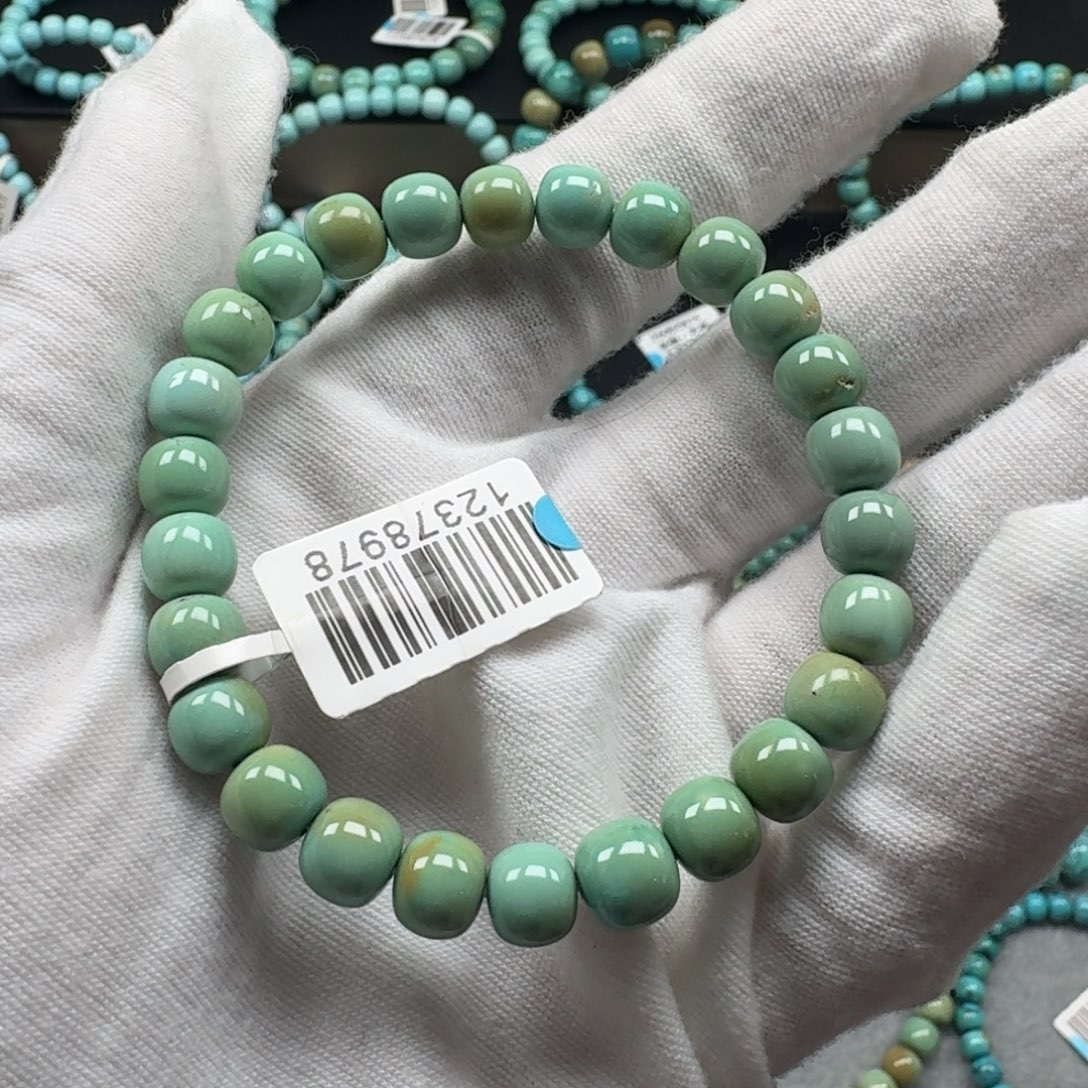 绿松石未镶嵌挂件