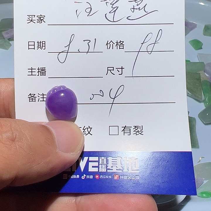 汪***燕颈饰未镶嵌翡翠无镶嵌004