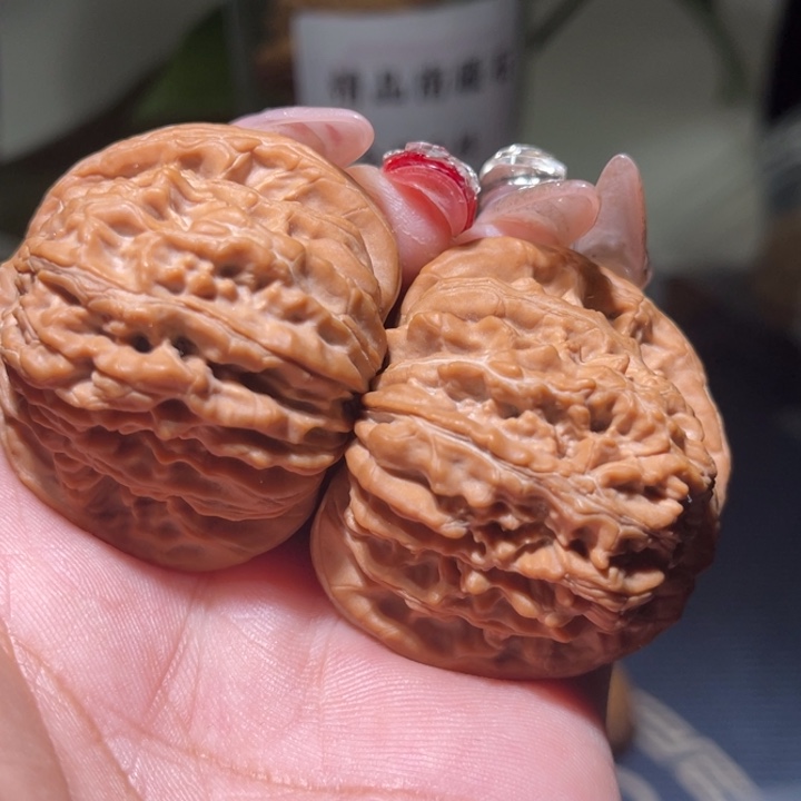 桃核把件              42