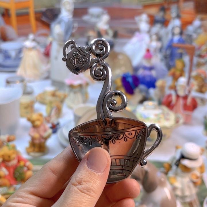 摆件欧洲中古瓷器好看冲鸭！