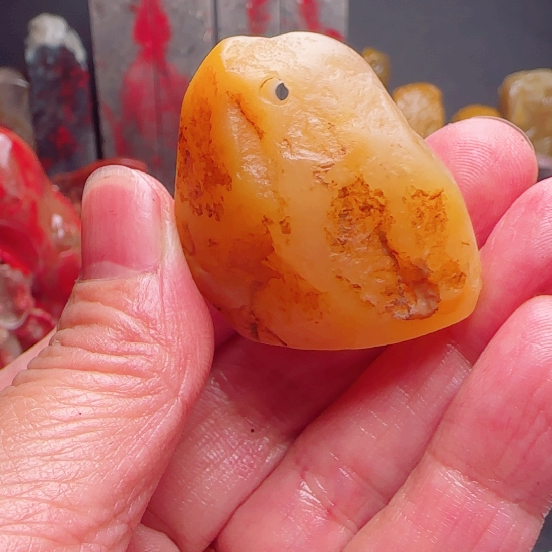 昌化石田黄石印章