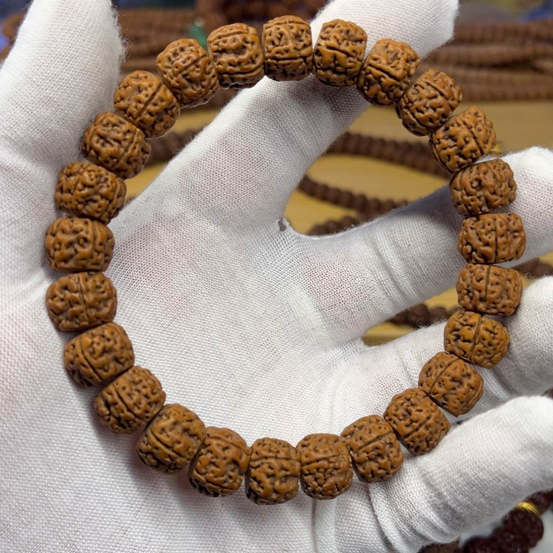 金刚菩提手串藏切盘龙