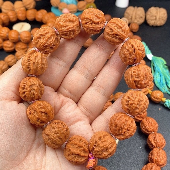 文玩核桃手串京八棱手串