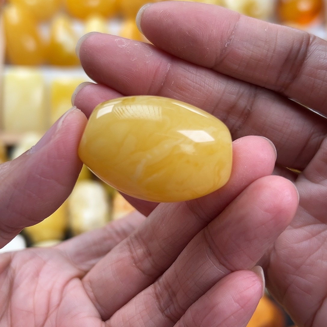 蜜蜡颈饰未镶嵌蜜蜡