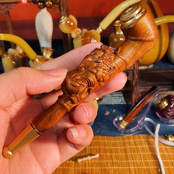 手工制作金丝楠斗