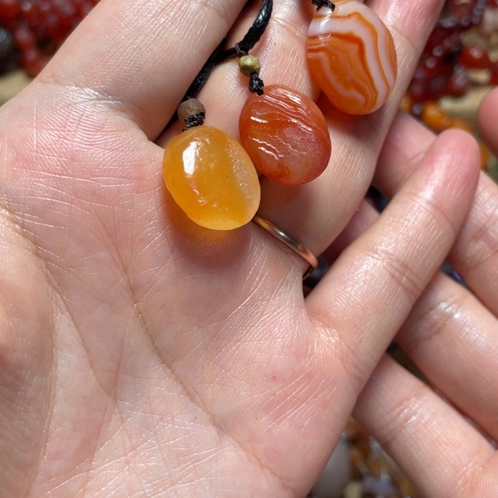 玛瑙/玉髓合金手链