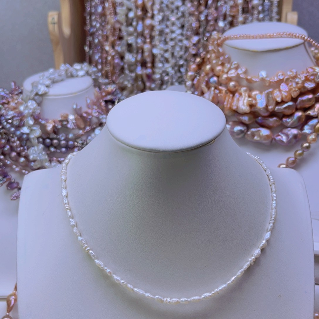 淡水珍珠手绳合金