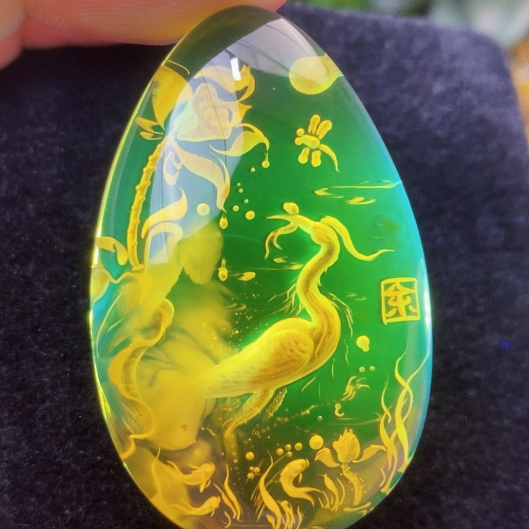 【闪购商品】金珀吊坠(不含链)未镶嵌