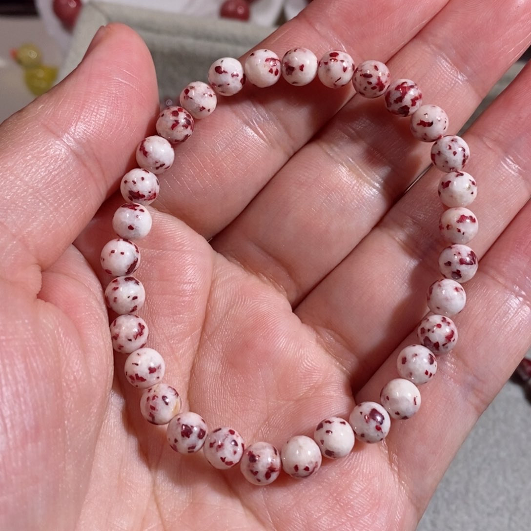 天然辰砂满天星手串