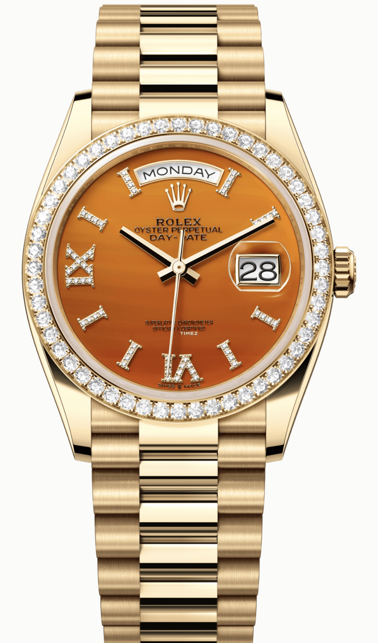 未使用 Rolex/劳力士 杭邸·128348 红玉髓 24年全套