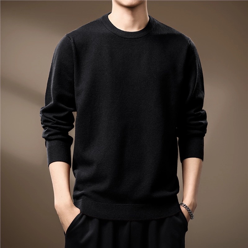 【351---400号】品牌男针织衫上衣时尚休闲加绒加厚毛衣