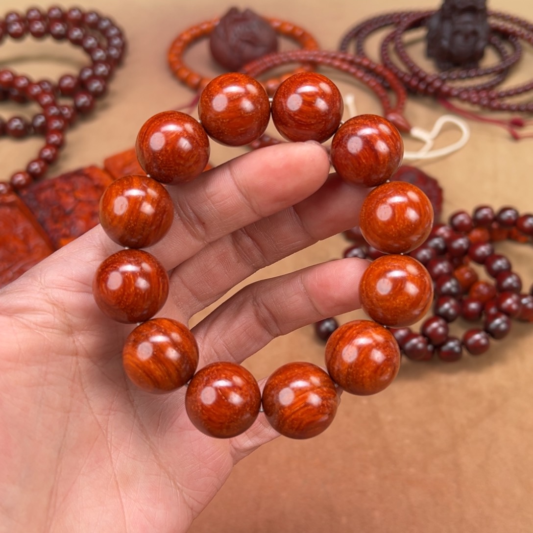 檀香紫檀（小叶紫檀）手串/手链F***k2.0圆珠，580