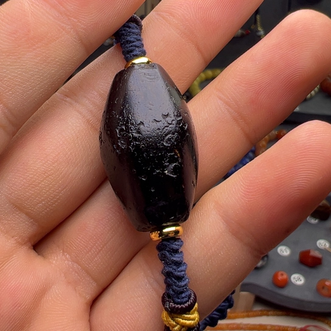 玛瑙/玉髓合金颈饰