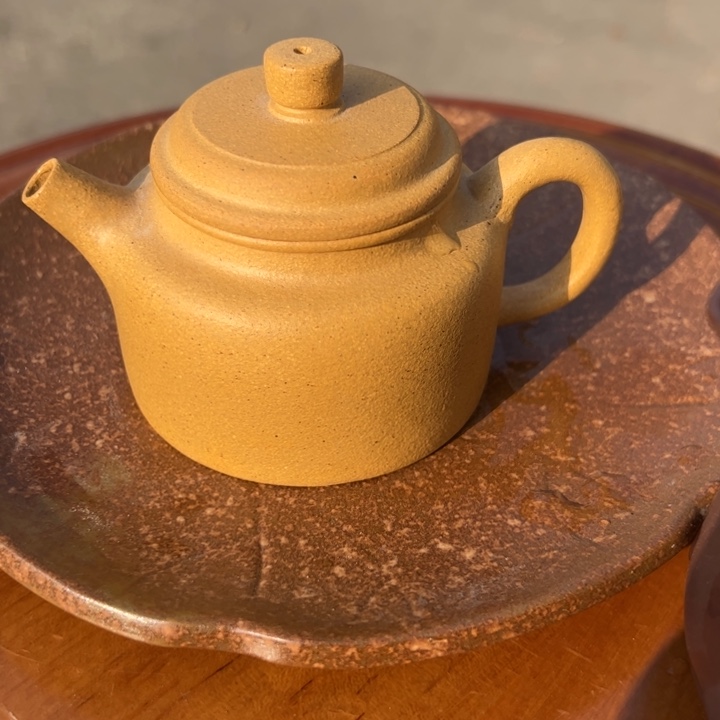 紫砂茶壶黄金段的中150cc