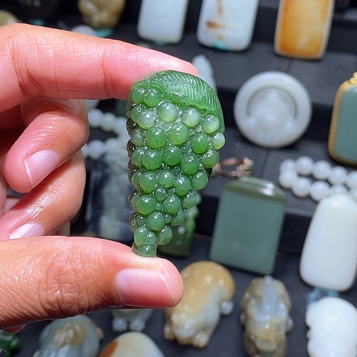 和田玉挂件未镶嵌