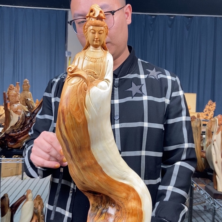柏木（崖柏）随型摆件