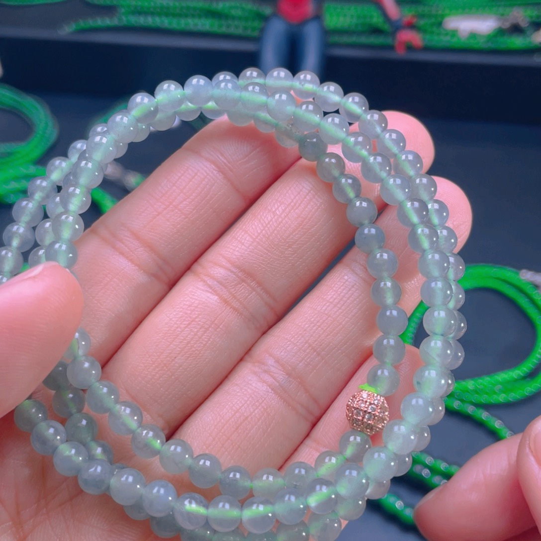 翡翠项链未镶嵌，1