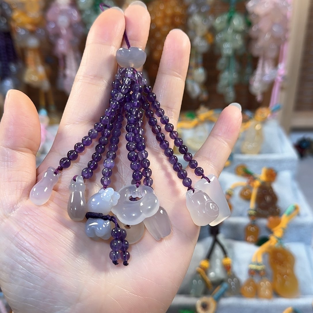 玛瑙/玉髓挂件未镶嵌