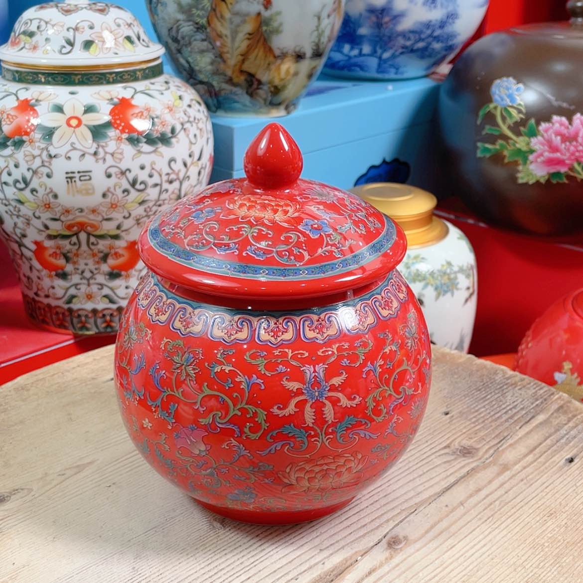 【闪购商品】罐陶瓷茶叶罐密封罐