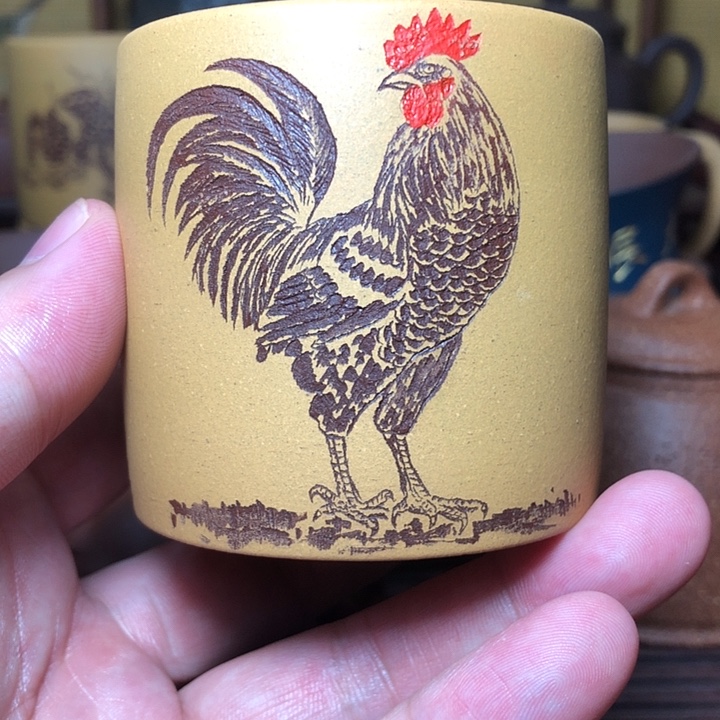 茶杯紫砂紫砂主人杯咖啡杯