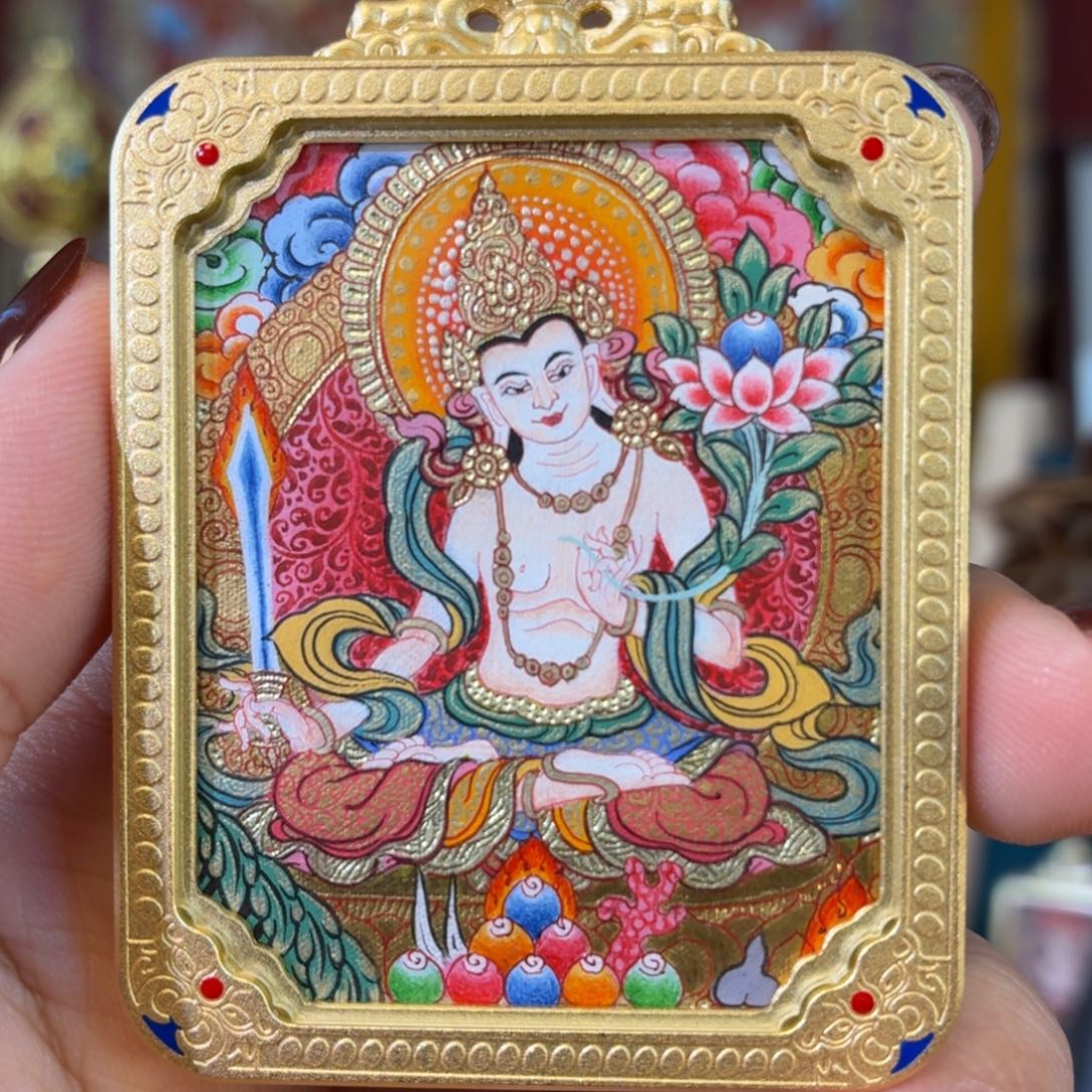 吊坠虚空藏老师，完德开