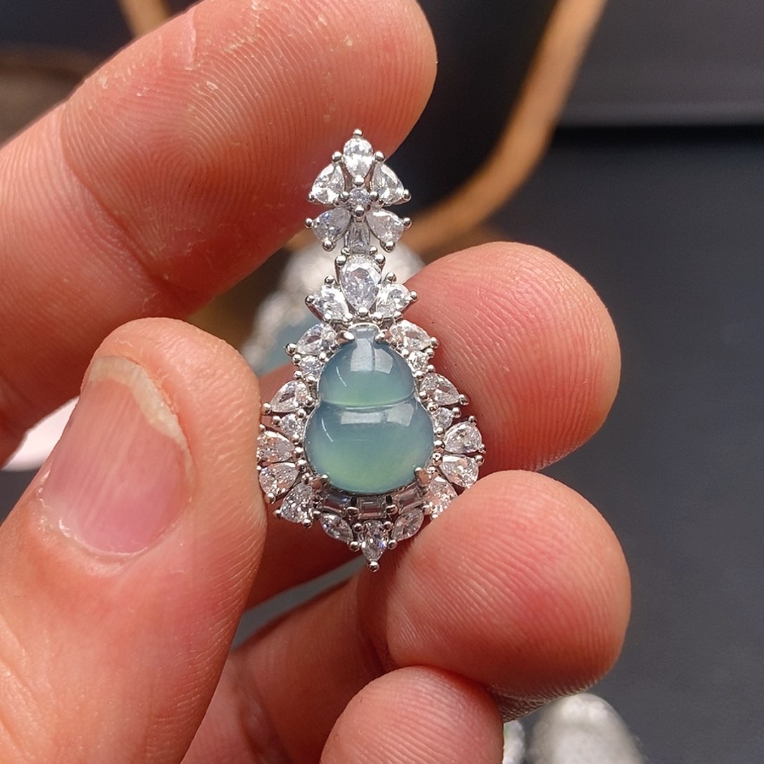 翡翠吊坠(不含链)未镶嵌477吊坠