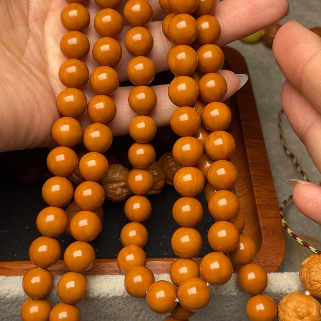 吊坠猴头核桃108颗脖挂