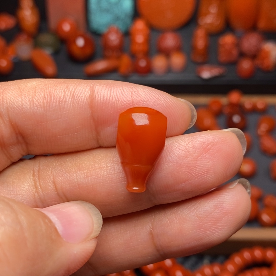 南红玛瑙配饰未镶嵌三年卡10+