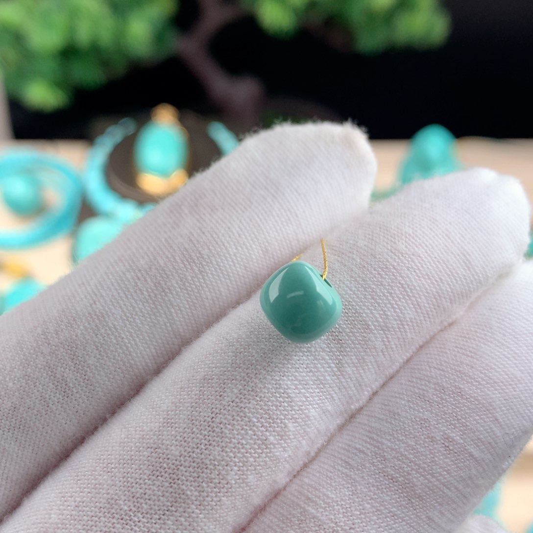 绿松石配珠卡8.7未镶嵌