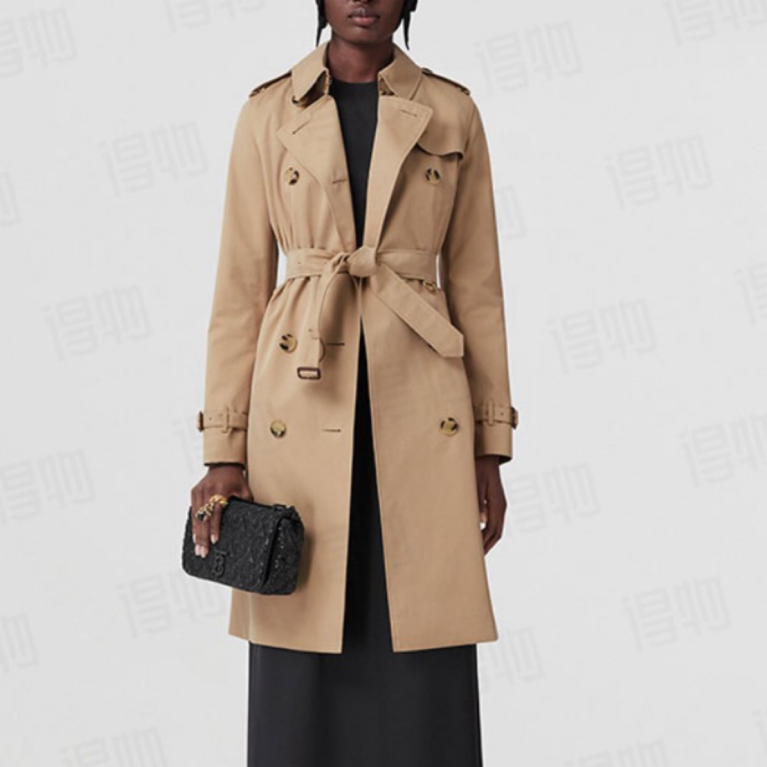 未使用 BURBERRY/博柏利 CZF2278/经典款风衣/尺码48