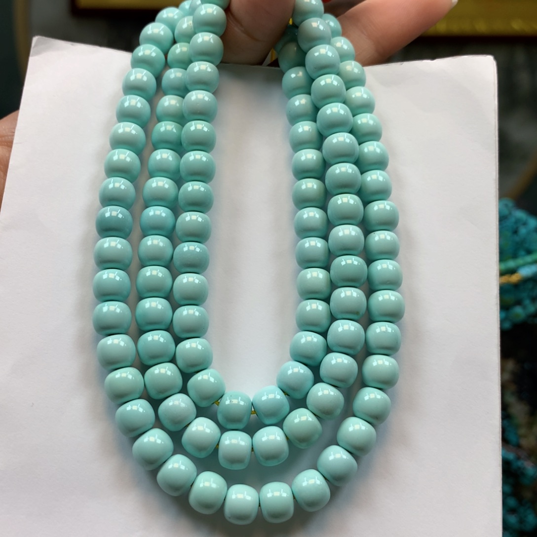 绿松石长链未镶嵌