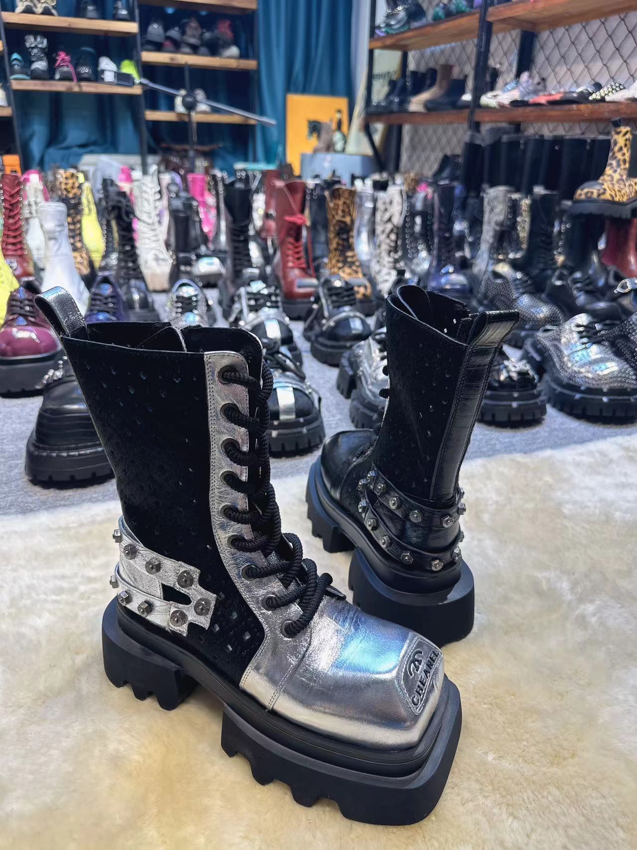 时尚百搭厚底休闲女士潮鞋