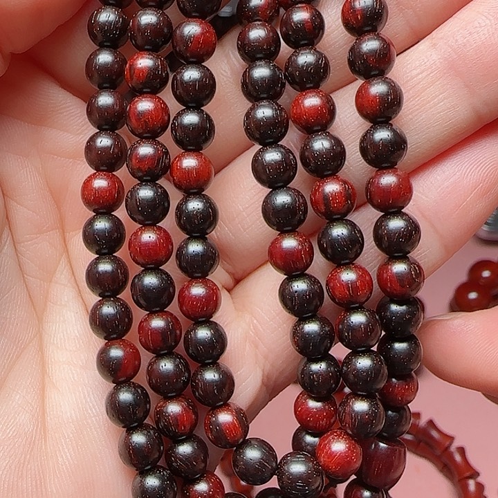 小叶紫檀手串/手链0.6/108