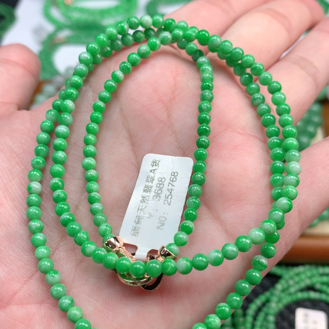 翡翠手链未镶嵌翡翠