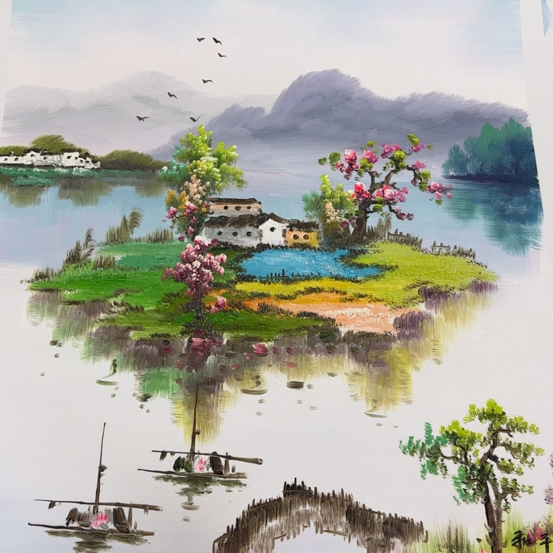 油画我也不知道为什么这么
